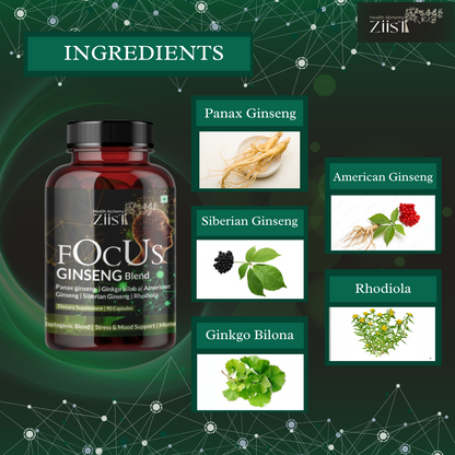 Brainshrooms and Focus Ginseng { Duo }