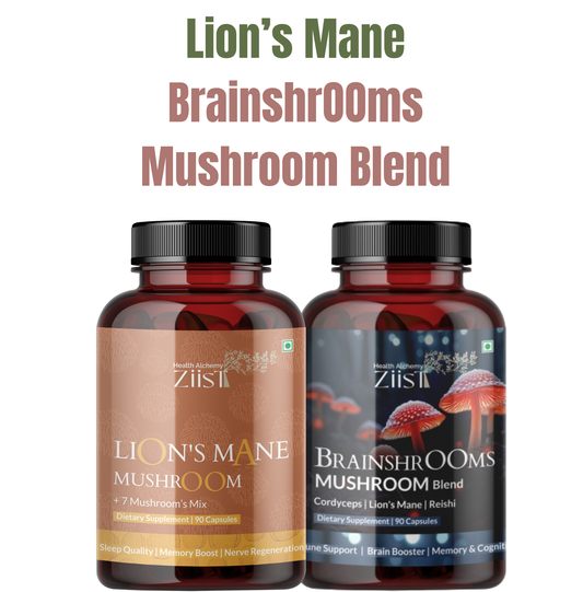 Brainshrooms and Lion’s Mane { Duo }